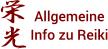 Allgemeine Info zu Reiki