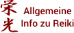Allgemeine Info zu Reiki
